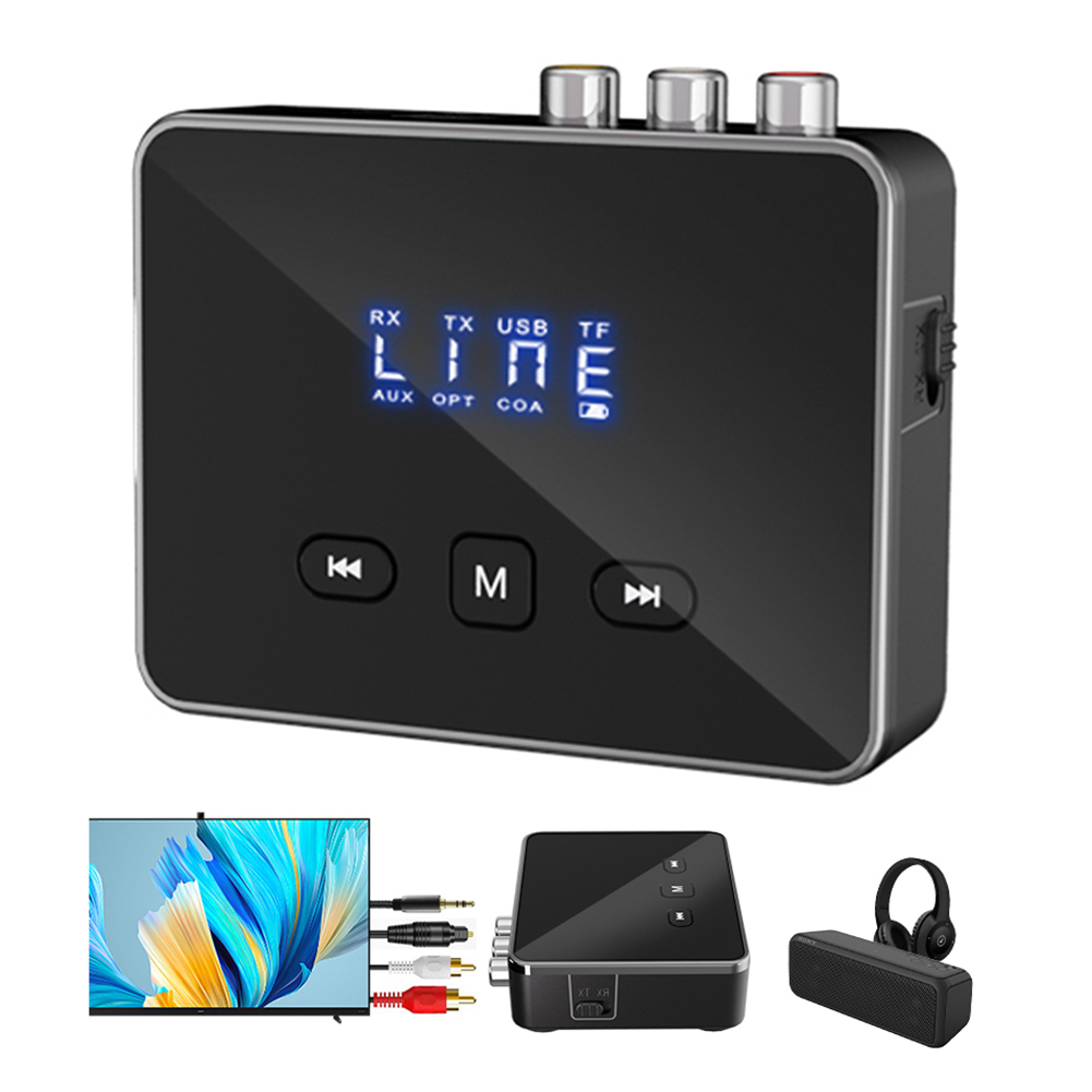 Bluetooth Adapter Receiver - BT 5.4 Receiver Transmitter with RCA