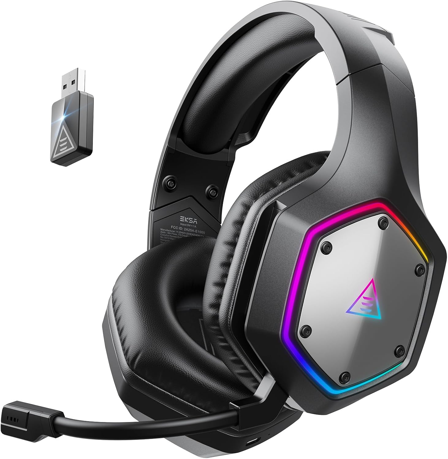 2.4GHz Wireless Gaming Headset - Gaming Headset Rgb avaliação e preço