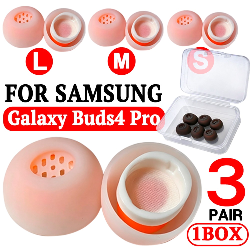 1Box 3Pairs Silicone Ear Plugs - Silicone Ear Tip Replacement avaliação e preço