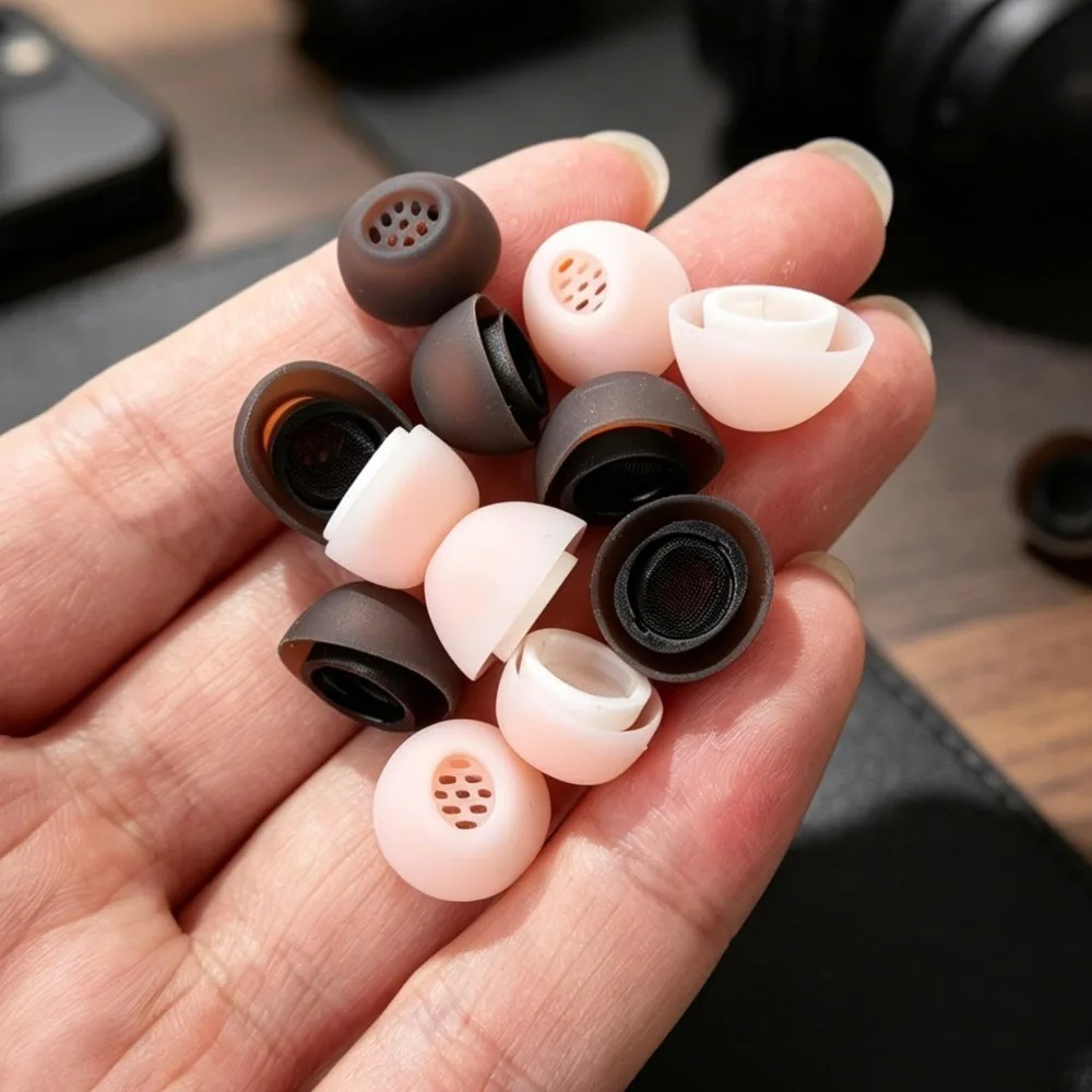 1Box 3Pairs Silicone Ear Plugs - Silicone Ear Tip Replacement avaliação e preço