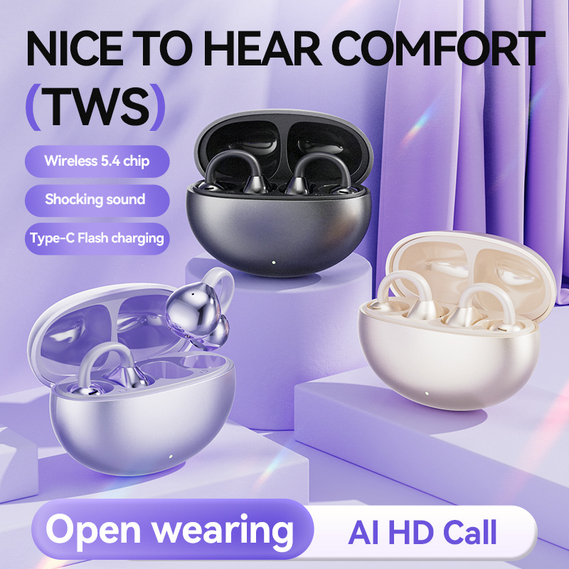 New Hot-Selling Ear-Clip Bluet - Wireless Earbuds Tws avaliação e preço