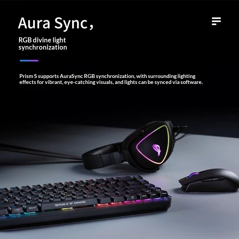 ROG Prism Lightweight Over-Ear - Gaming Headset Rgb avaliação e preço