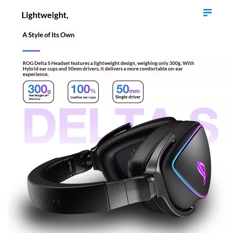ROG Prism Lightweight Over-Ear - Gaming Headset Rgb avaliação e preço