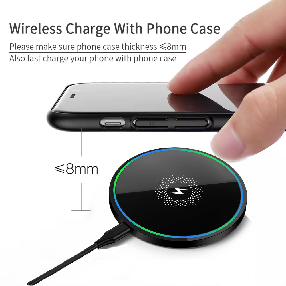 Wireless Charger, Compatible w - Usb C Earphone avaliação e preço