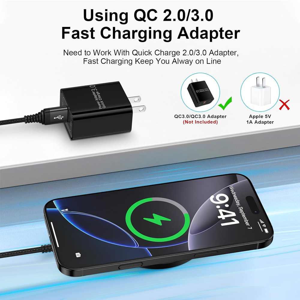 Wireless Charger, Compatible w - Usb C Earphone avaliação e preço