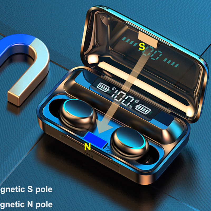 2026 F9 Wireless Earphones LED - Bluetooth Headset On Ear avaliação e preço