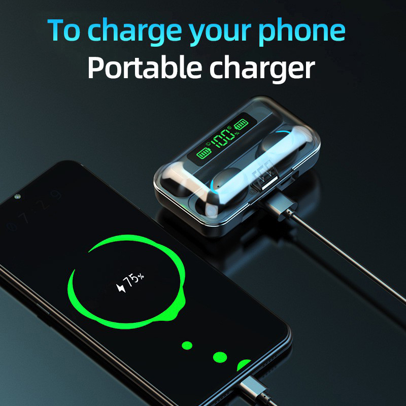 2026 F9 Wireless Earphones LED - Bluetooth Headset On Ear avaliação e preço