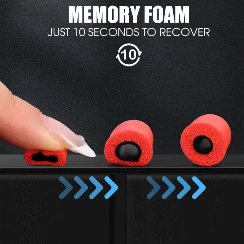 6/1Pairs Soft Memory Foam Earb - Earphone Foam Tip avaliação e preço