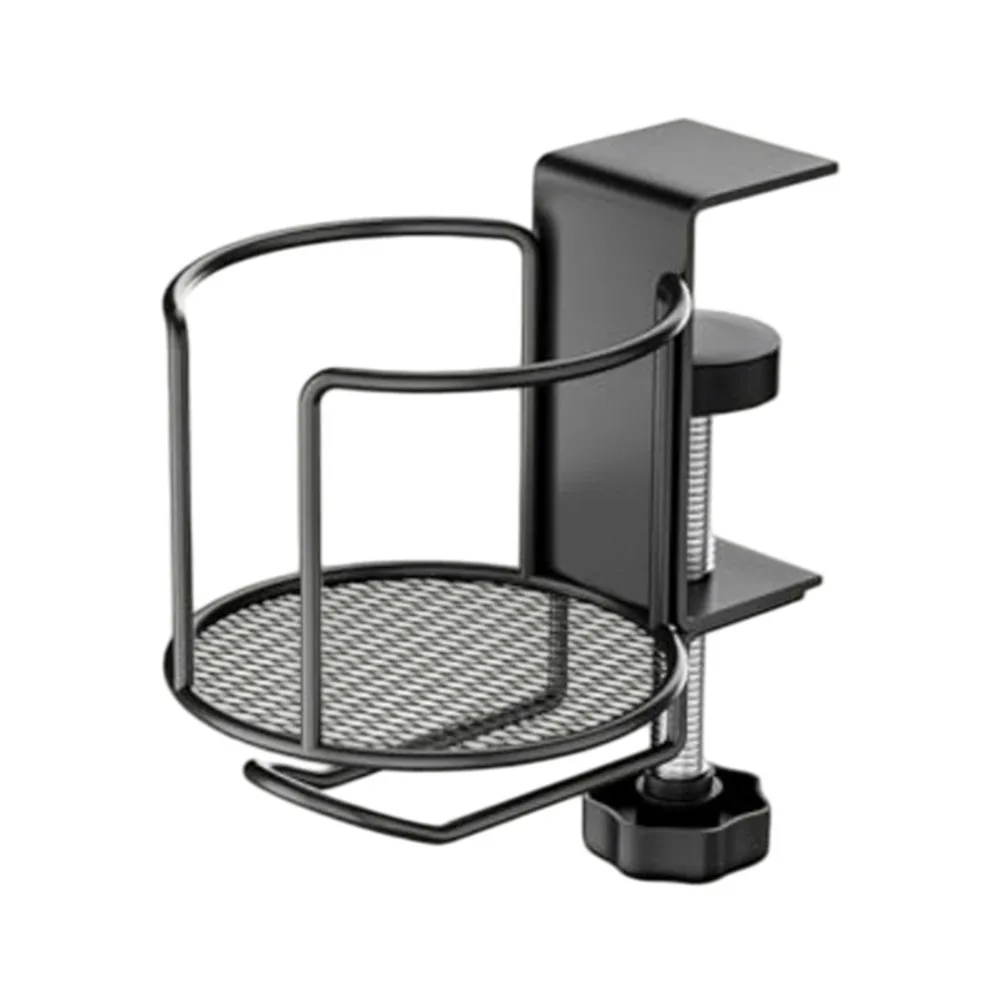 2-in-1 Adjustable Desk Cup Hol - Headphone Stand Desk avaliação e preço