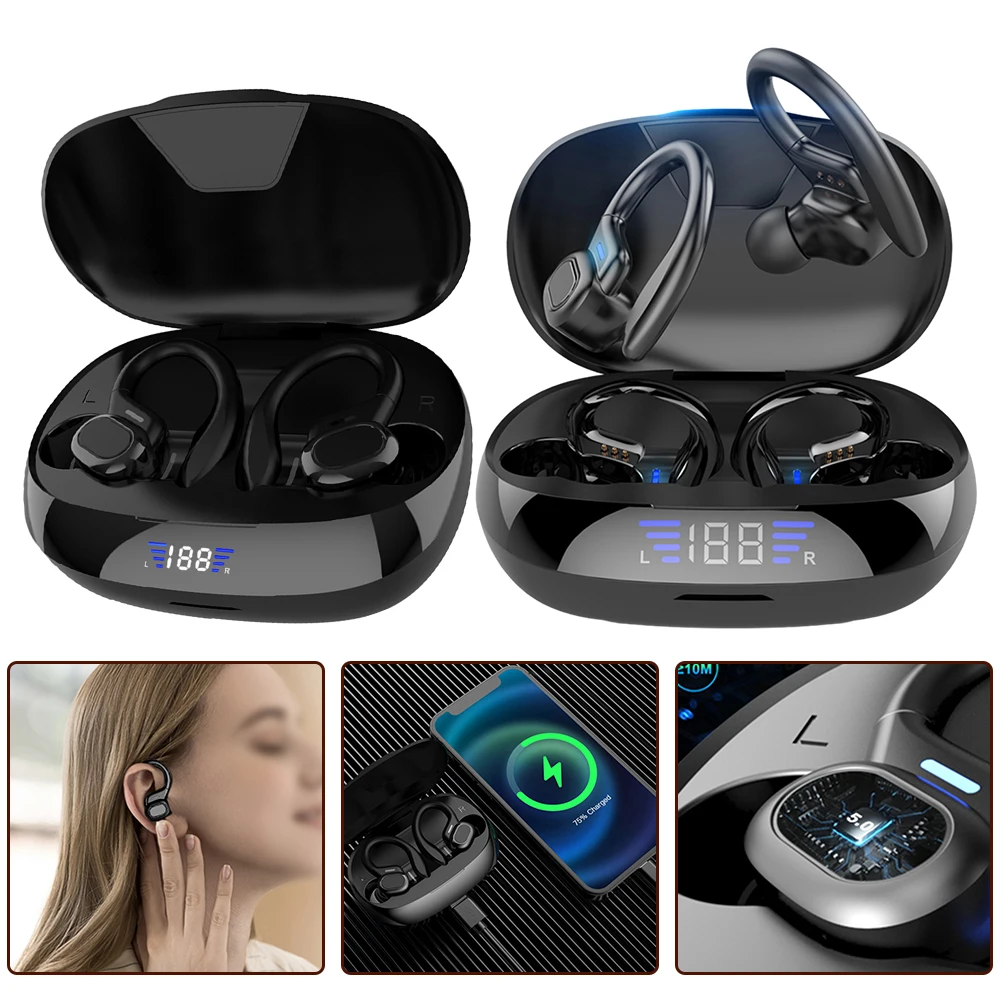 VV2 TWS Bluetooth Earphones Wi - Sports Earphone Hook avaliação e preço