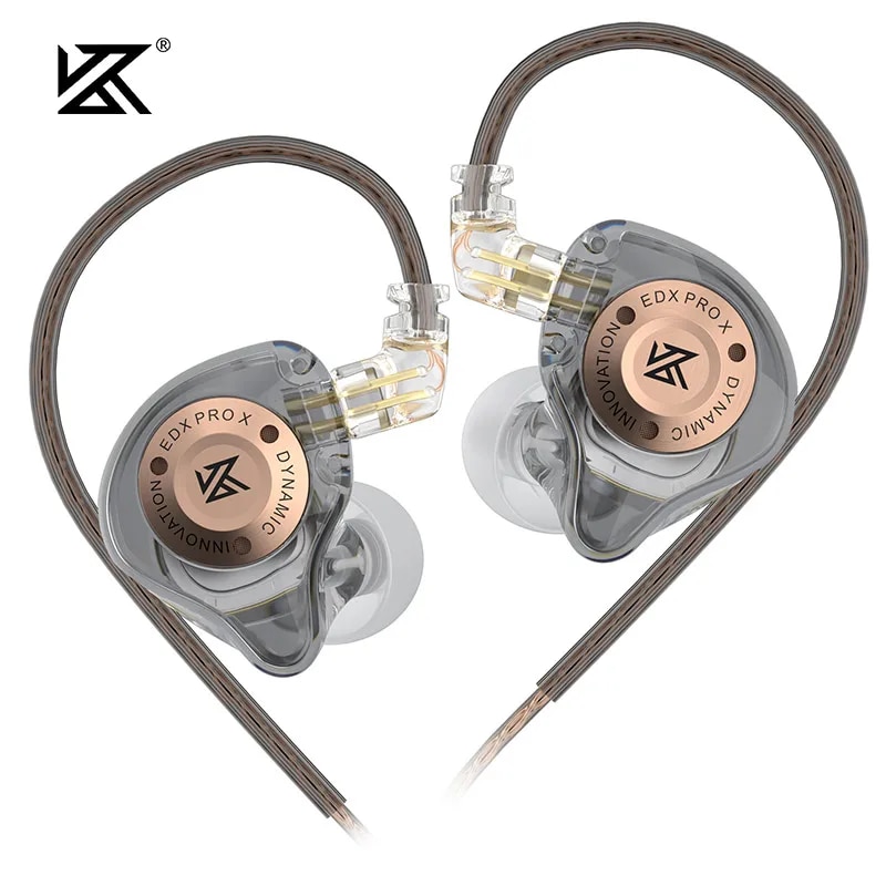 KZ EDX PRO X Wired Earphones H - Audiophile Headphone Wired avaliação e preço