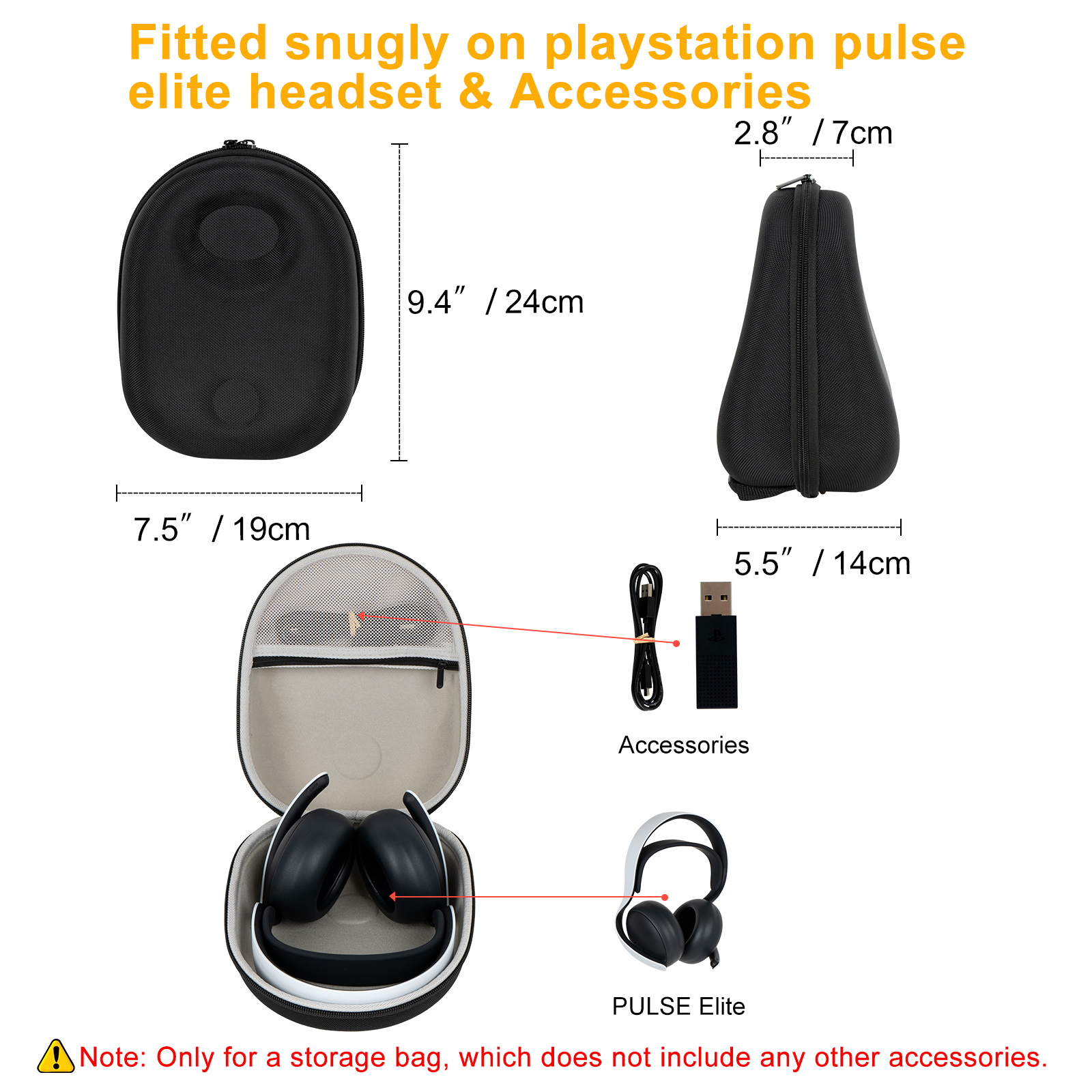 New Portable Hard EVA Protecti - Headphone Case Hard avaliação e preço