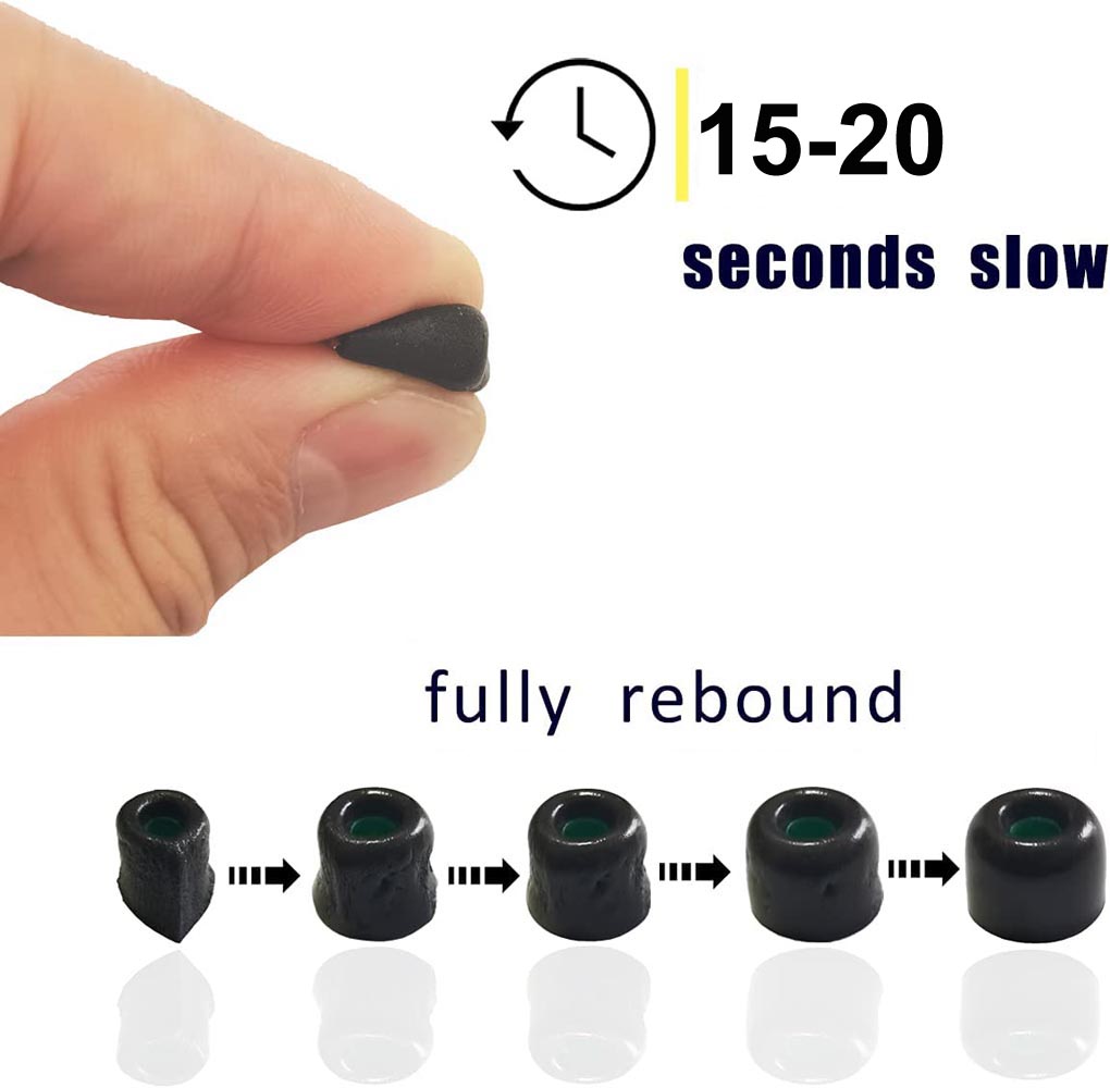 Memory Foam Ear Tips For Sony  - Earphone Foam Tip avaliação e preço