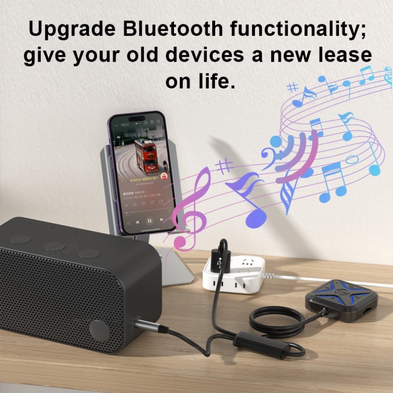 Universally Bluetooth 5.3 Car  - Bluetooth Adapter Receiver avaliação e preço