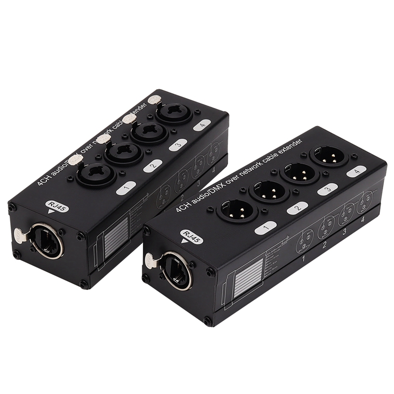 1Pair 4-Channel 3-Pin XLR Or 6 - Cable Extension 3.5 avaliação e preço