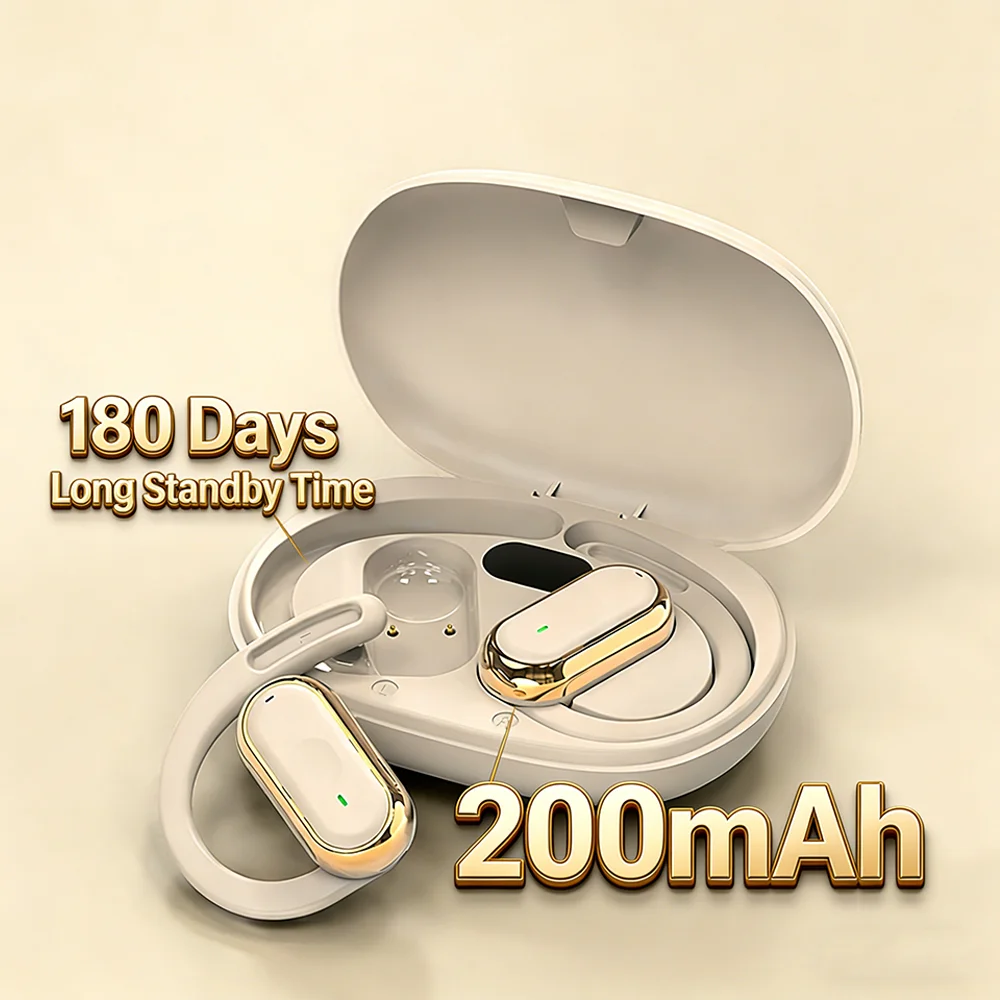 KEBIDUMEI Open-Ear Bluetooth 5 - Sports Earphone Hook avaliação e preço