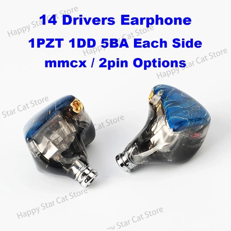 14 Drivers Iem Earphones Hifi  - In Ear Monitor Iem avaliação e preço