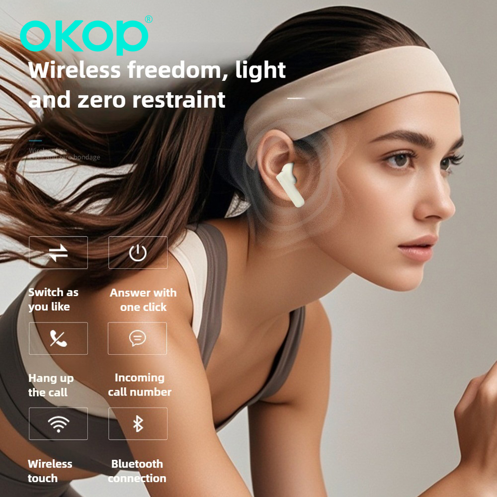 OKOP AI Headset,Wireless Bluet - Usb C Earphone avaliação e preço