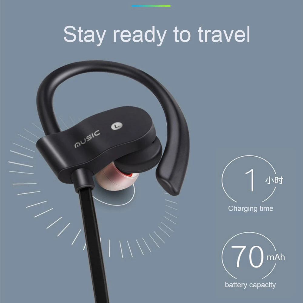 Sports Wireless Bluetooth Head - Sports Earphone Hook avaliação e preço