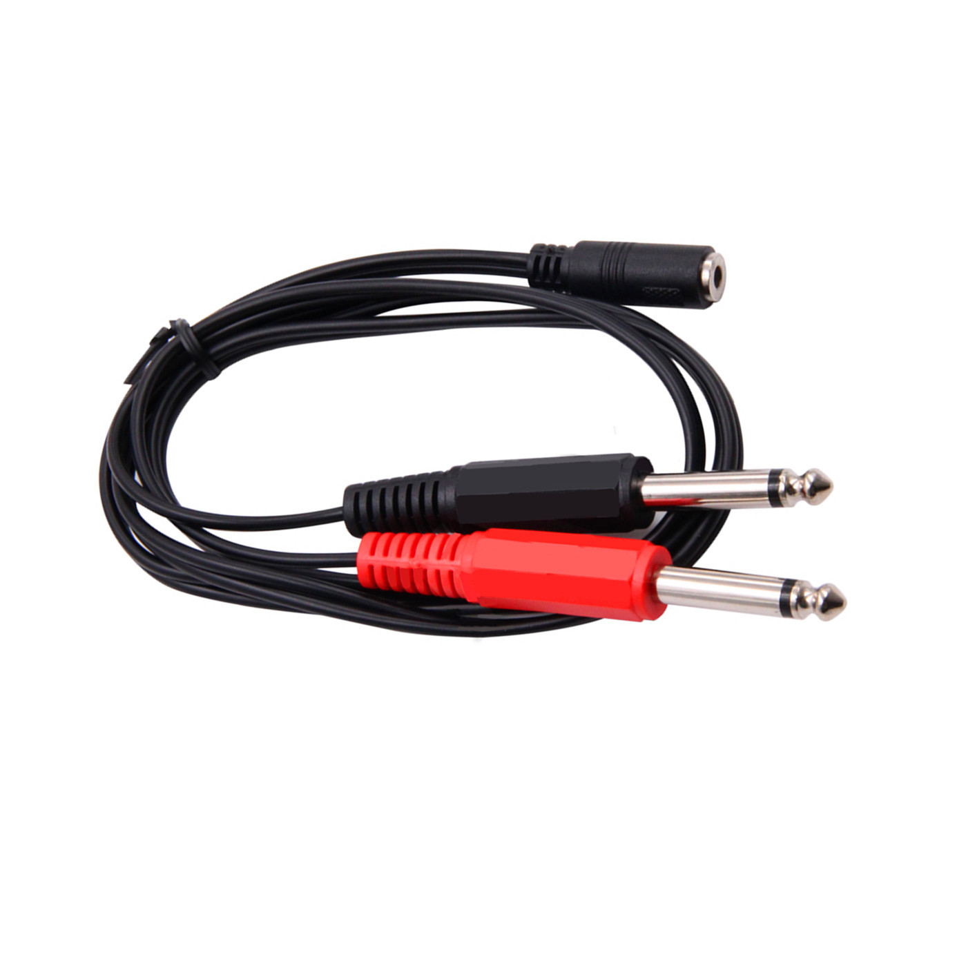 6.35 Mm Male To 2 6.35 Mm 3.5m - Audio Splitter Y avaliação e preço