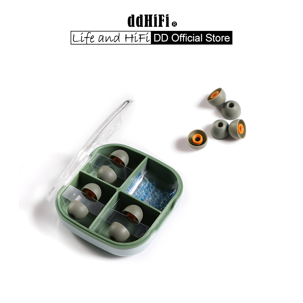 DD ddHiFi ST35 D-Tips IEM Ear  - Silicone Ear Tip Replacement avaliação e preço
