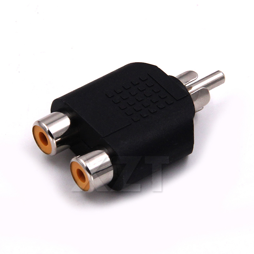 3.5mm Stereo Male To 2 RCA Fem - Earphone Splitter Jack avaliação e preço