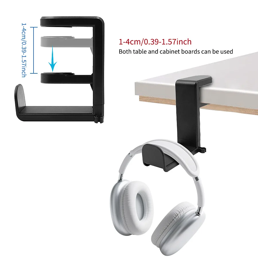 360° Rotating Headphone Stand  - Headphone Stand Desk avaliação e preço