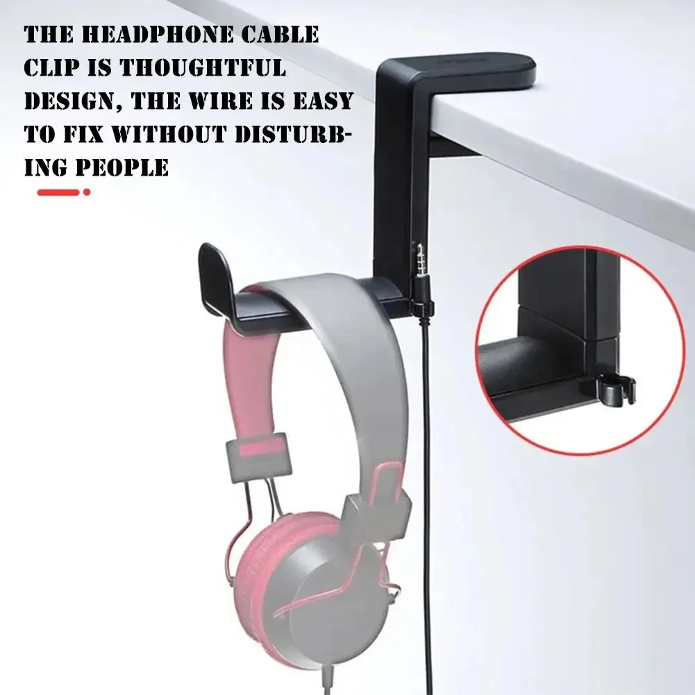 360° Rotating Headphone Stand  - Headphone Stand Desk avaliação e preço