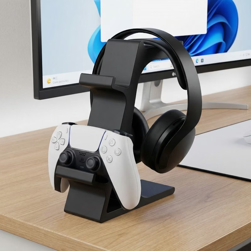1PC 3-Tier Game Controller and - Headphone Stand Desk avaliação e preço