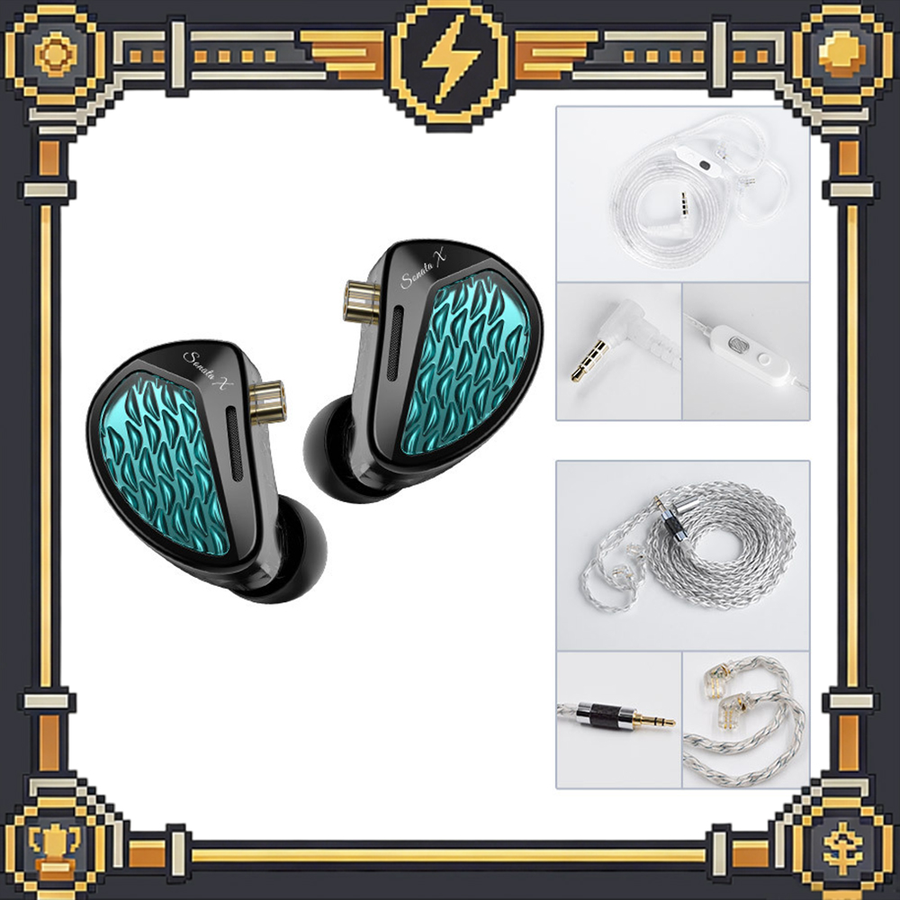 KZ Sonata X In-Ear Monitor Ear - Audiophile Headphone Wired avaliação e preço