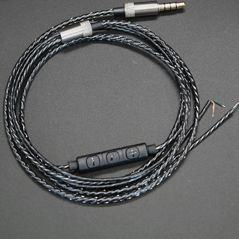 3.5mm Jack Headset Line DIY Ea - Audiophile Headphone Wired avaliação e preço