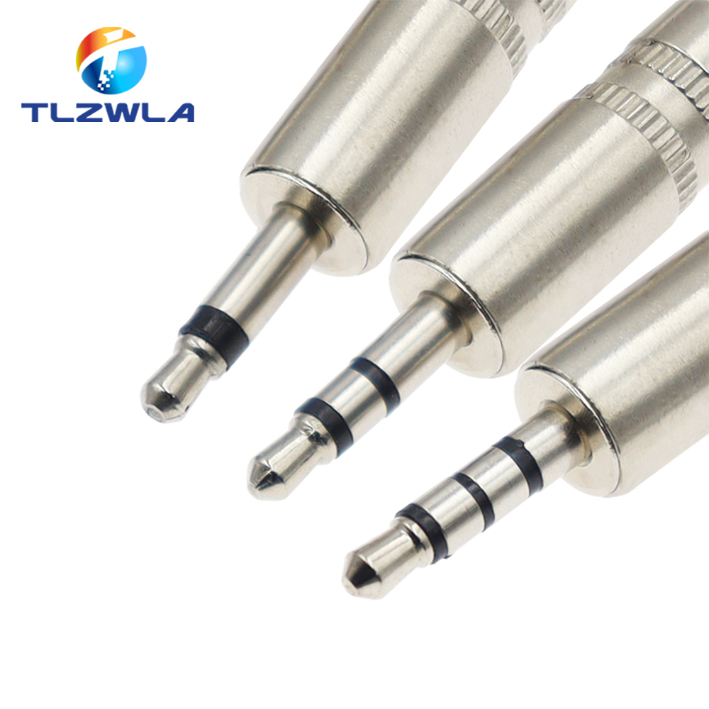 5PCS Metal Repair 3.5mm Male H - Cable Extension 3.5 avaliação e preço