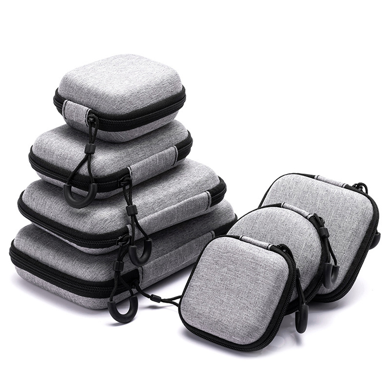 1Pc Portable Shockproof Headph - Headphone Case Hard avaliação e preço