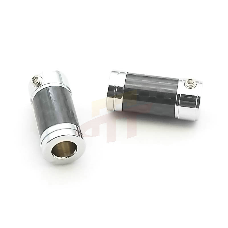4Pcs 6MM Hifi Carbon Fiber Pan - Audio Splitter Y avaliação e preço