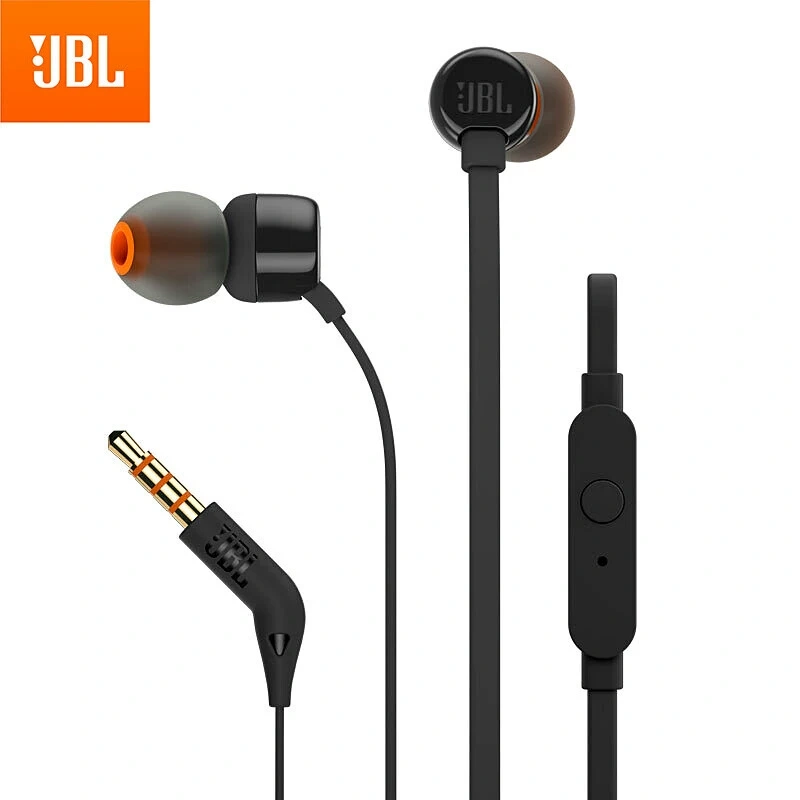 JBL T110 Wired In Ear Headphon - Wired Earphone Mic avaliação e preço