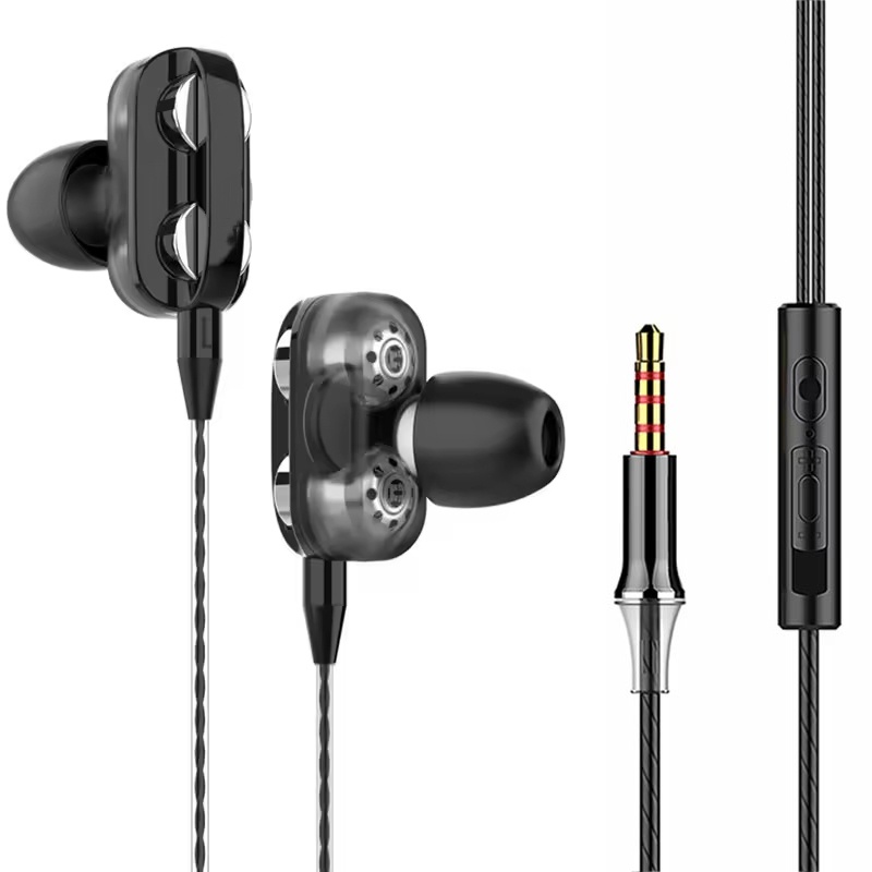 3.5mm Wired Headphones HD Micr - Wired Earphone Mic avaliação e preço