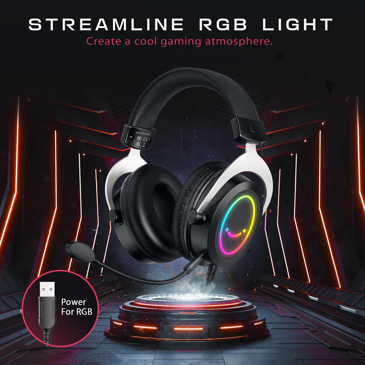 FIFINE Gaming Headpset with Dy - Gaming Headset Rgb avaliação e preço
