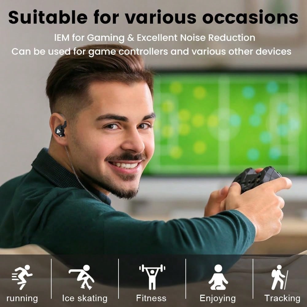 AK6 Gaming Earbuds With Mic –  - Wired Earphone Mic avaliação e preço