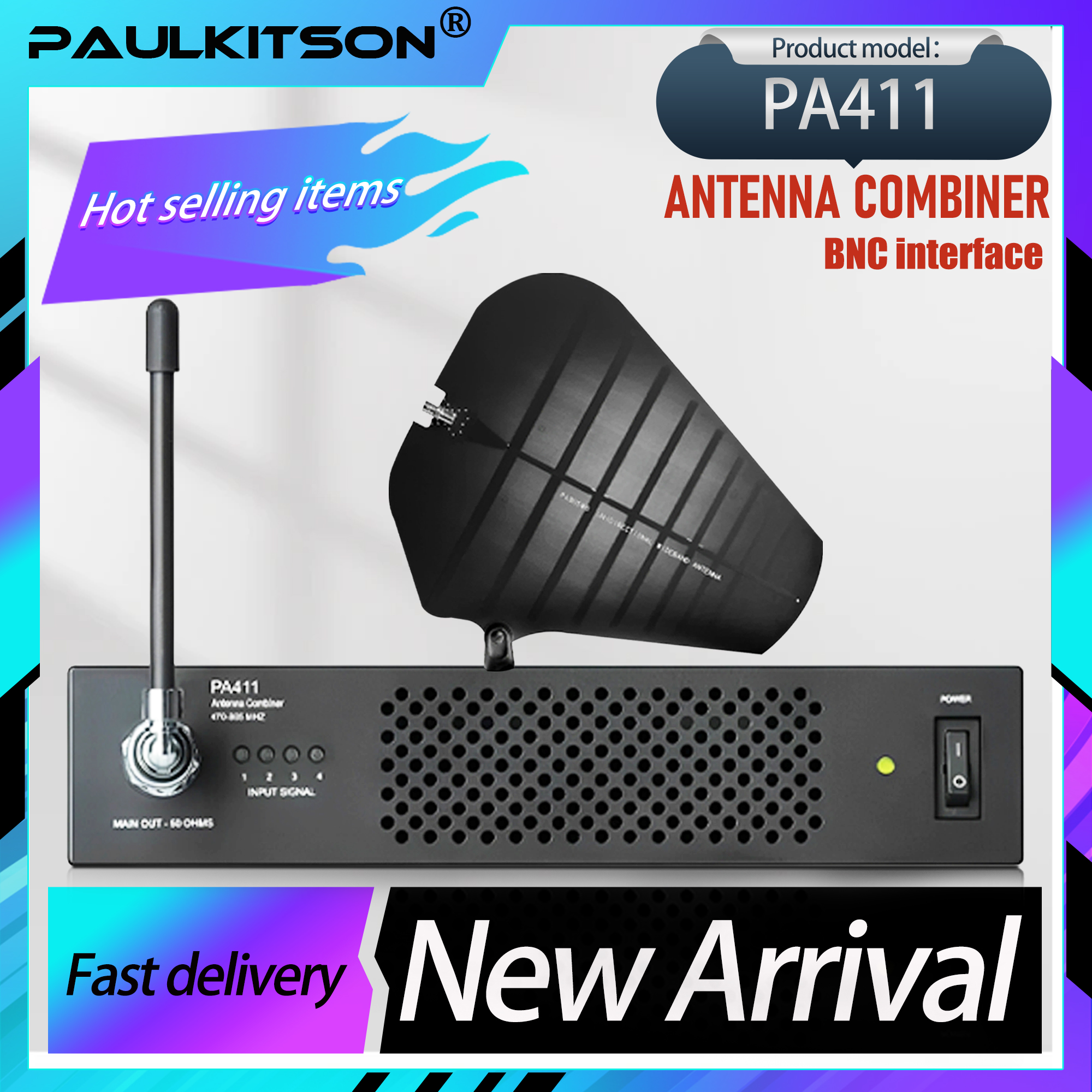 Paulkitson PA411 Antenna Combi - In Ear Monitor Iem avaliação e preço