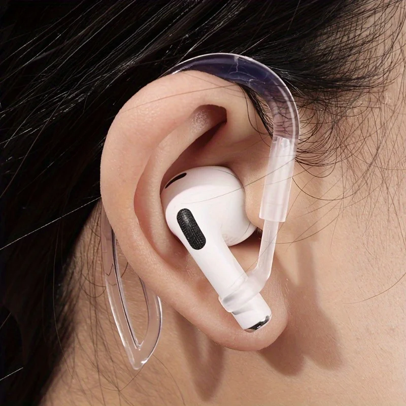 1/2pair Transparent Ear Hook F - Sports Earphone Hook avaliação e preço