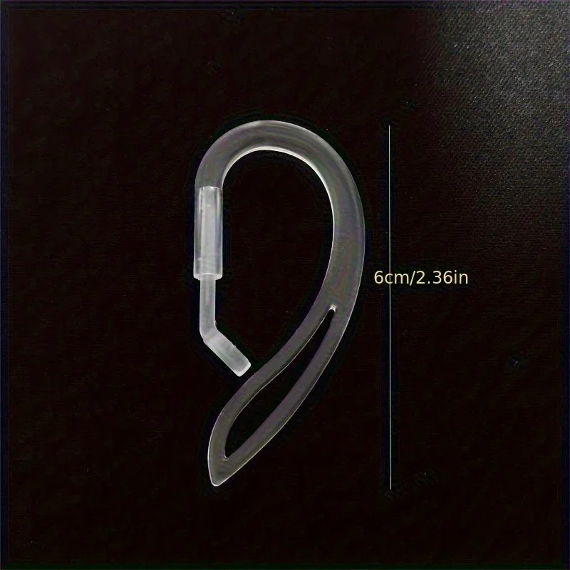 1/2pair Transparent Ear Hook F - Sports Earphone Hook avaliação e preço