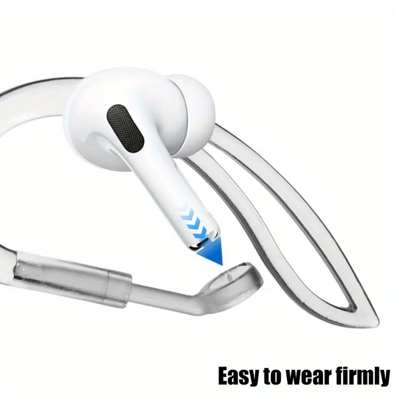 1/2pair Transparent Ear Hook F - Sports Earphone Hook avaliação e preço