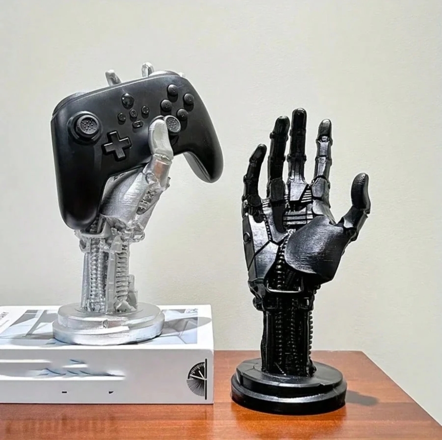 1pc Futuristic Cyberpunk Mecha - Headphone Stand Desk avaliação e preço