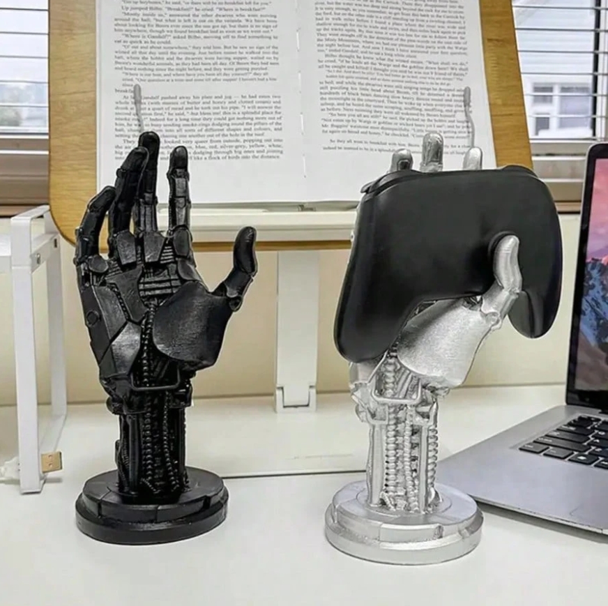 1pc Futuristic Cyberpunk Mecha - Headphone Stand Desk avaliação e preço