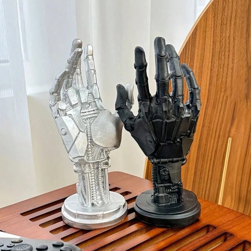 1pc Futuristic Cyberpunk Mecha - Headphone Stand Desk avaliação e preço