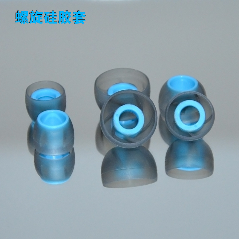 QKZ Spiral Silicone Ear Tips R - Silicone Ear Tip Replacement avaliação e preço