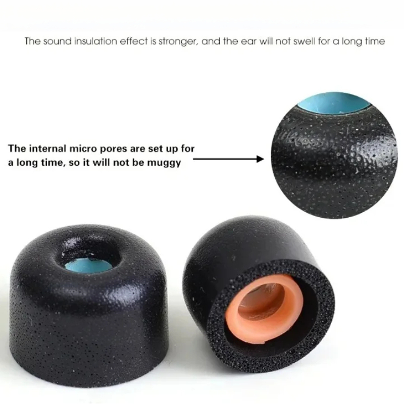 Memory Foam Earphones Ear Pads - Earphone Foam Tip avaliação e preço