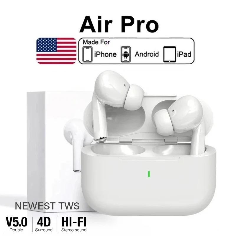 Air Pro 5 TWS Max Wireless Blu - Noise Cancelling Headphone avaliação e preço
