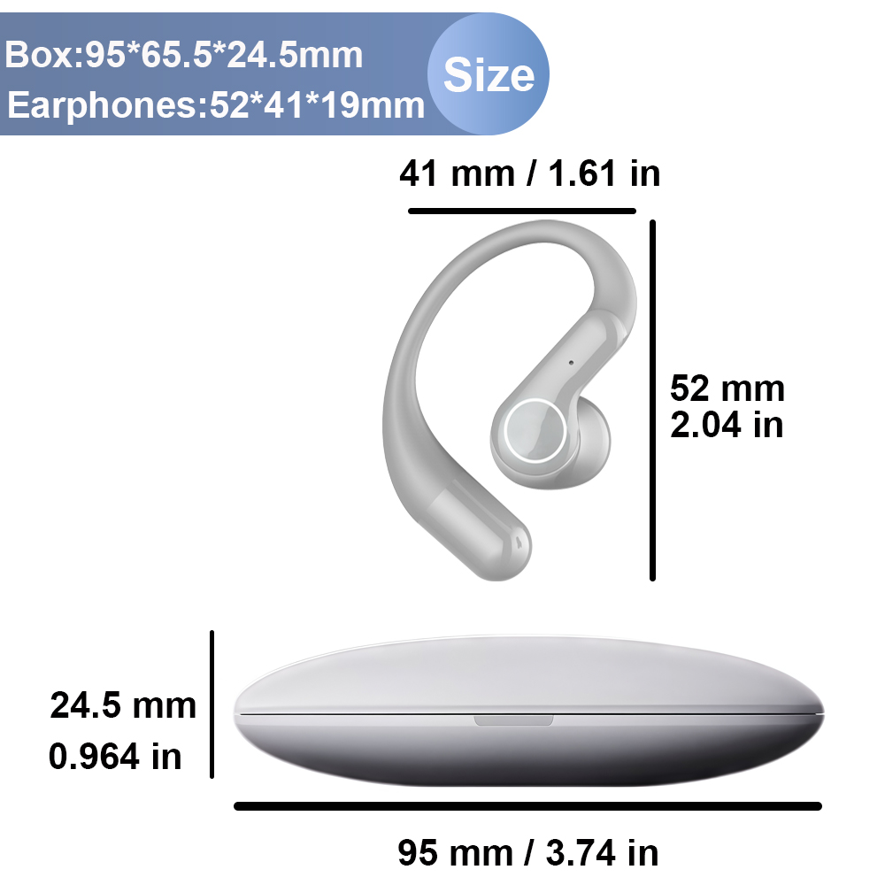 Ai Translator Earbud Device Re - Earbuds Charging Case avaliação e preço