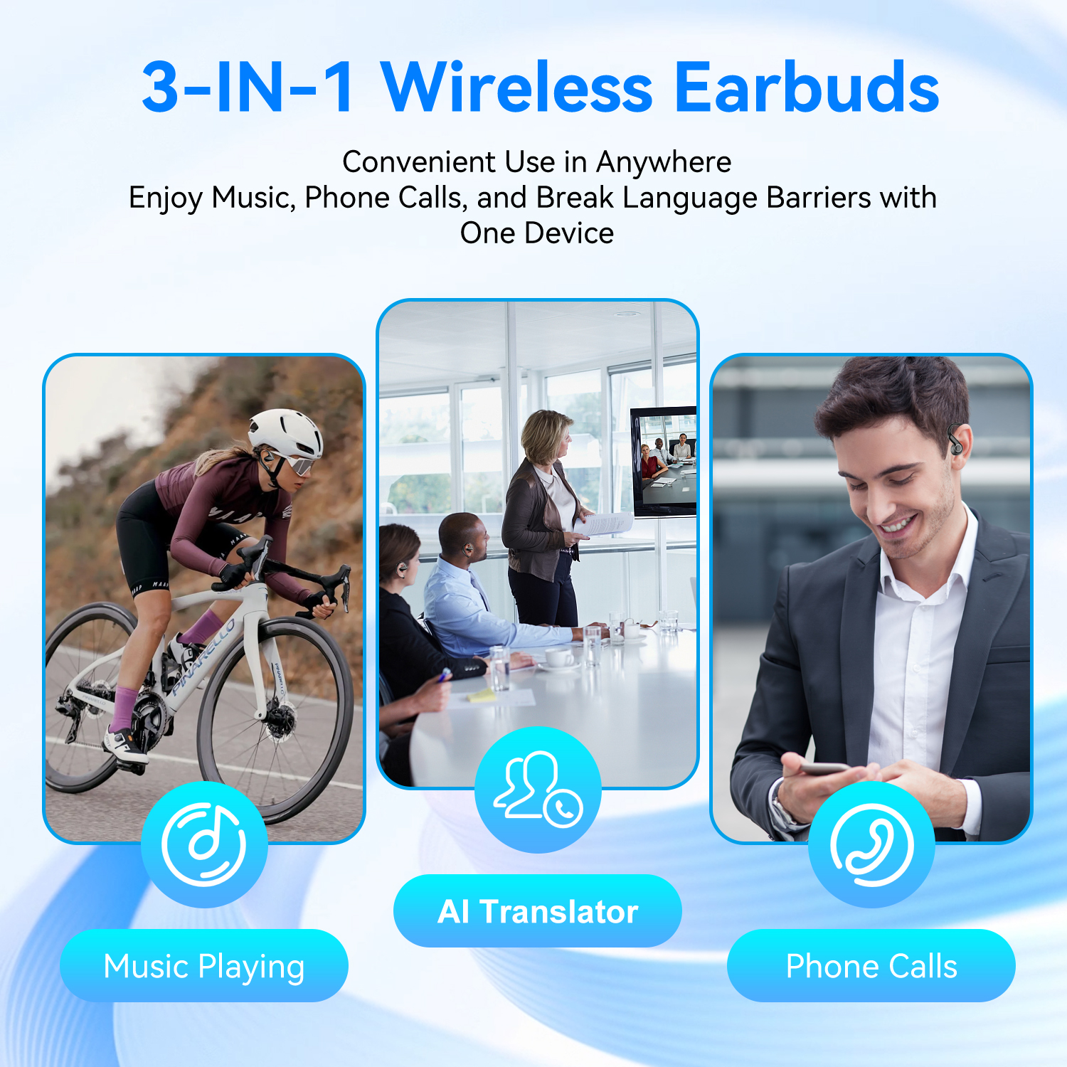 Ai Translator Earbud Device Re - Earbuds Charging Case avaliação e preço